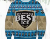 Milwaukee Best Ice Ugly Christmas Sweater