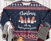 My Kindergarten Gnomies Teacher Ugly Christmas Sweater