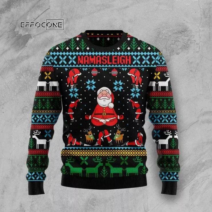 Namasleigh Ugly Christmas Sweater