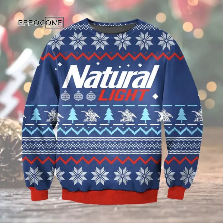 Natural Light Ugly Christmas Sweater