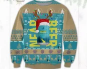 Near Beer Ugly Christmas Sweater