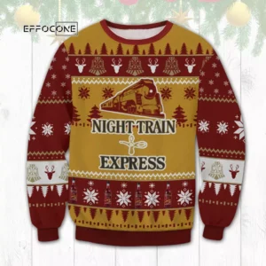 Night Train Express Ugly Christmas Sweater