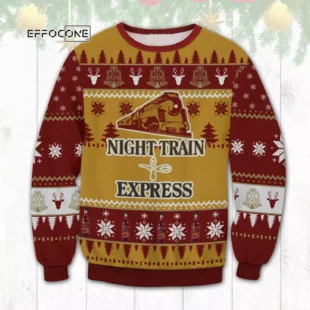 Night Train Express Ugly Christmas Sweater