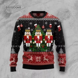 Nutcracker Christmas Tree Ugly Christmas Sweater