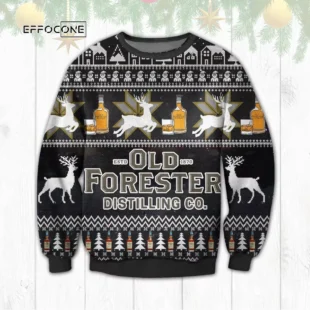 Old Forester Ugly Christmas Sweater