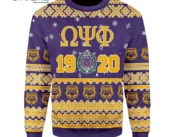 Omega Psi Phi Ugly Christmas Sweater