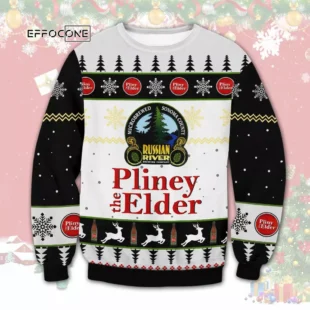 Pliny The Elder Beer Ugly Christmas Sweater