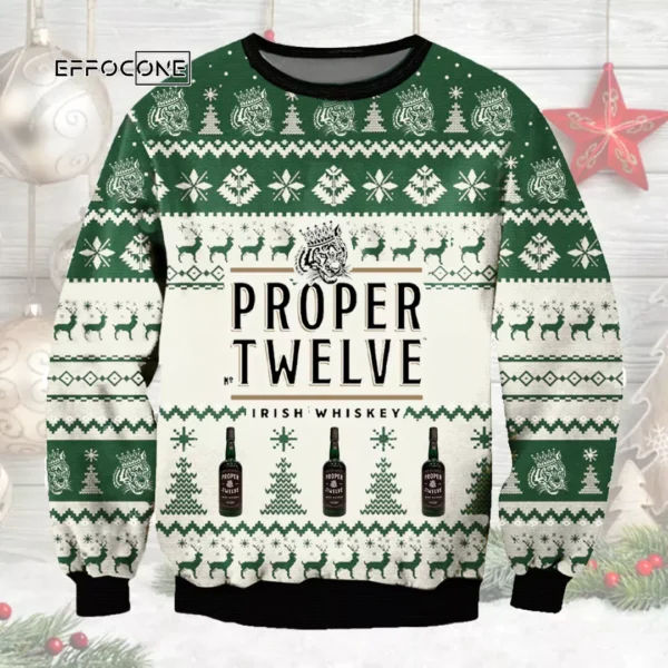 Proper Twelve Ugly Christmas Sweater