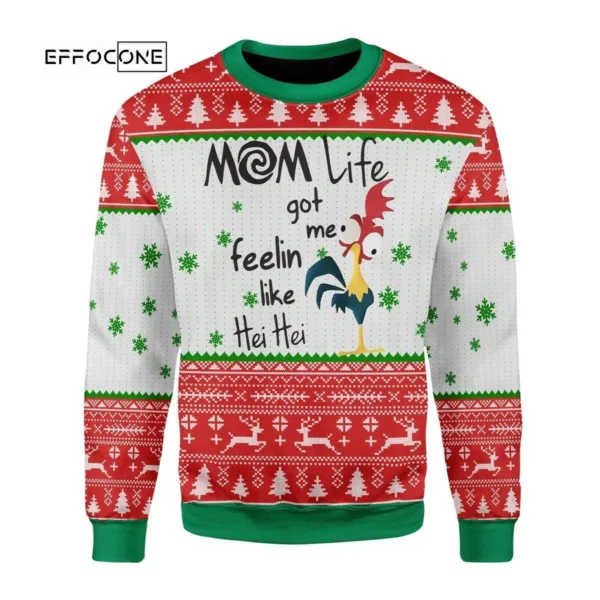 Rooster Ugly Christmas Sweater For Men & Women