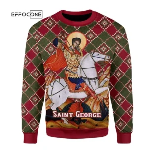 Saint George Ugly Christmas Sweater