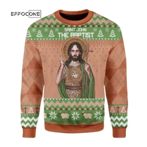 Saint John The Baptist Ugly Christmas Sweater
