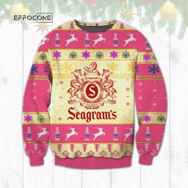 Seagrams Ugly Christmas Sweater