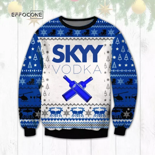 Skyy Vodka Ugly Christmas Sweater