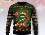 Sloth Christmas Tree Ugly Christmas Sweater