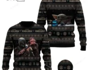 Star Wars The Mandalorian Baby Yoda Ugly Christmas Sweater