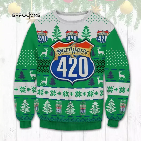 Sweetwater 420 Ugly Christmas Sweater