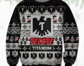Tecate Titanium Ugly Christmas Sweater