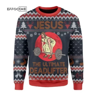 The Ultimate Deadlifter Ugly Christmas Sweater