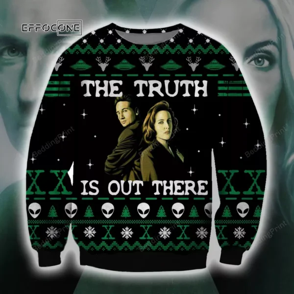 The X-files The Truth Ss Out There Ugly Christmas Sweater