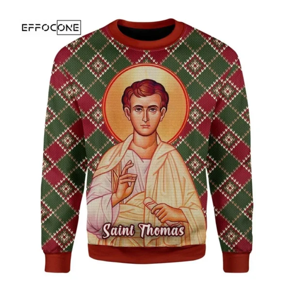 Thomas The Apostle Ugly Christmas Sweater