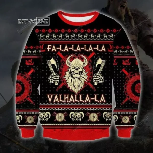 Viking Valhalla-La Ugly Christmas Sweater