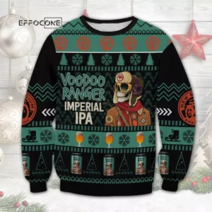 Voodoo Ranger Ipa Ugly Christmas Sweater
