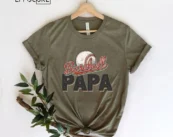 Baseball Papa Retro for Fathers Day