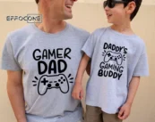 Gamer Dad And Daddy's Gaming Buddy