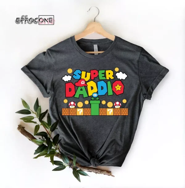 Super Daddio Shirt, Super Dad Shirt, Gamer Daddy Shirt
