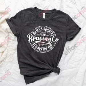 Brewing Co T-shirt, Funny Breast Feeding