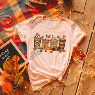 Fall Coffee Shirt, Cute Fall Sweatshirt, Thanksgiving Shirt