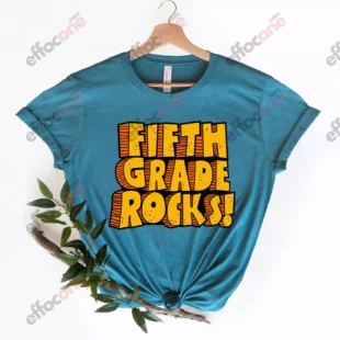 Fifth Grade Rocks, Hello Fifth Grade Tshirt, Back to School Shirt, 5th Grade Teacher