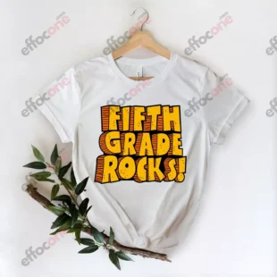 Fifth Grade Rocks, Hello Fifth Grade Tshirt, Back to School Shirt, 5th Grade Teacher