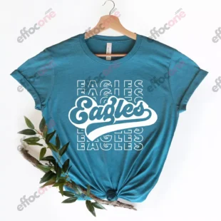 Team Mascot Shirt, Eagles Team Shirt, Eagles Football Shirt